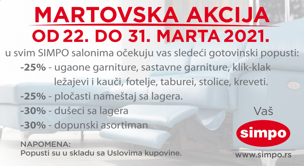 Simpo katalog - 22.03.2021 - 31.03.2021. Stranica 1