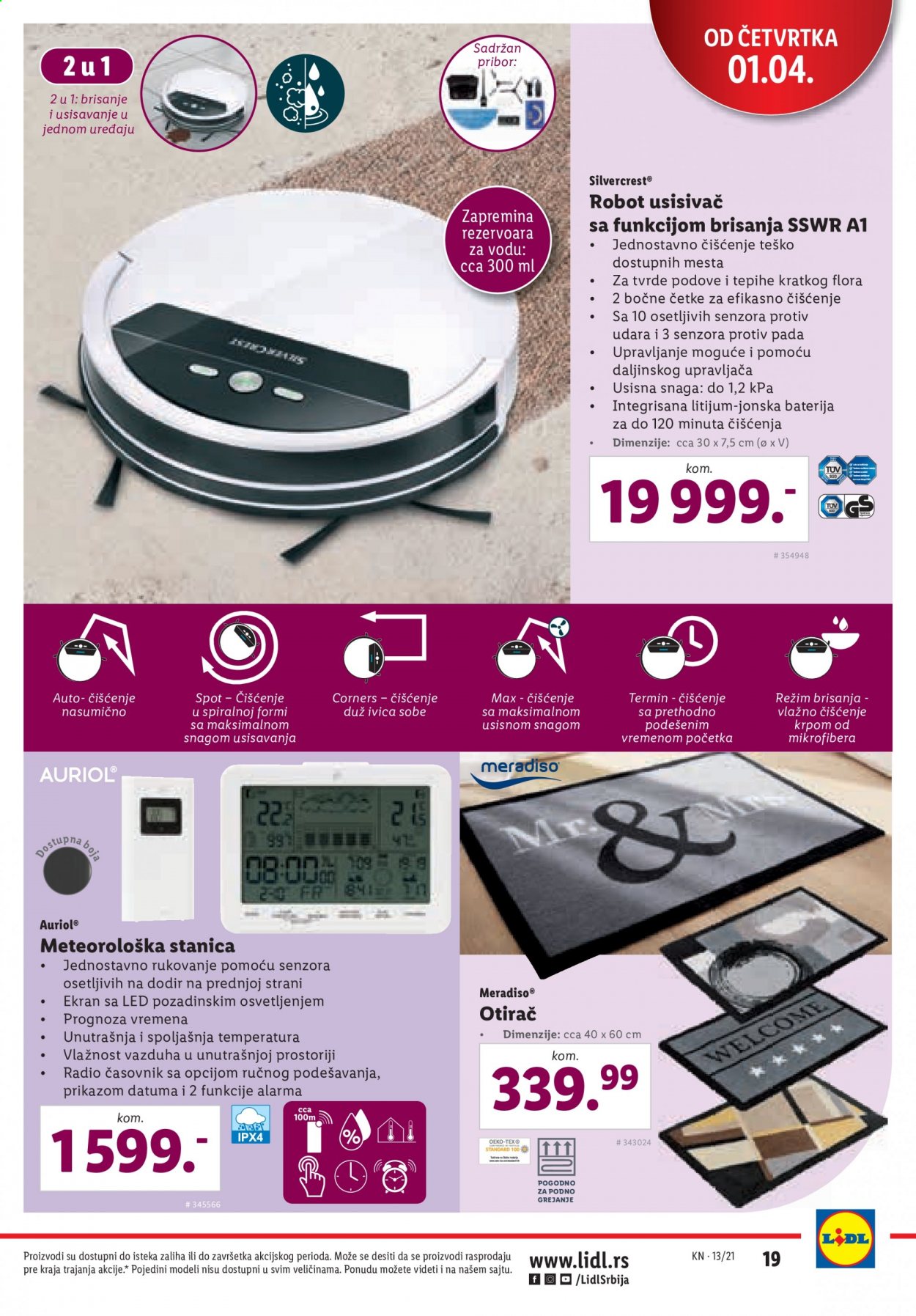 Lidl katalog - 01.04.2021 - 07.04.2021. Stranica 19