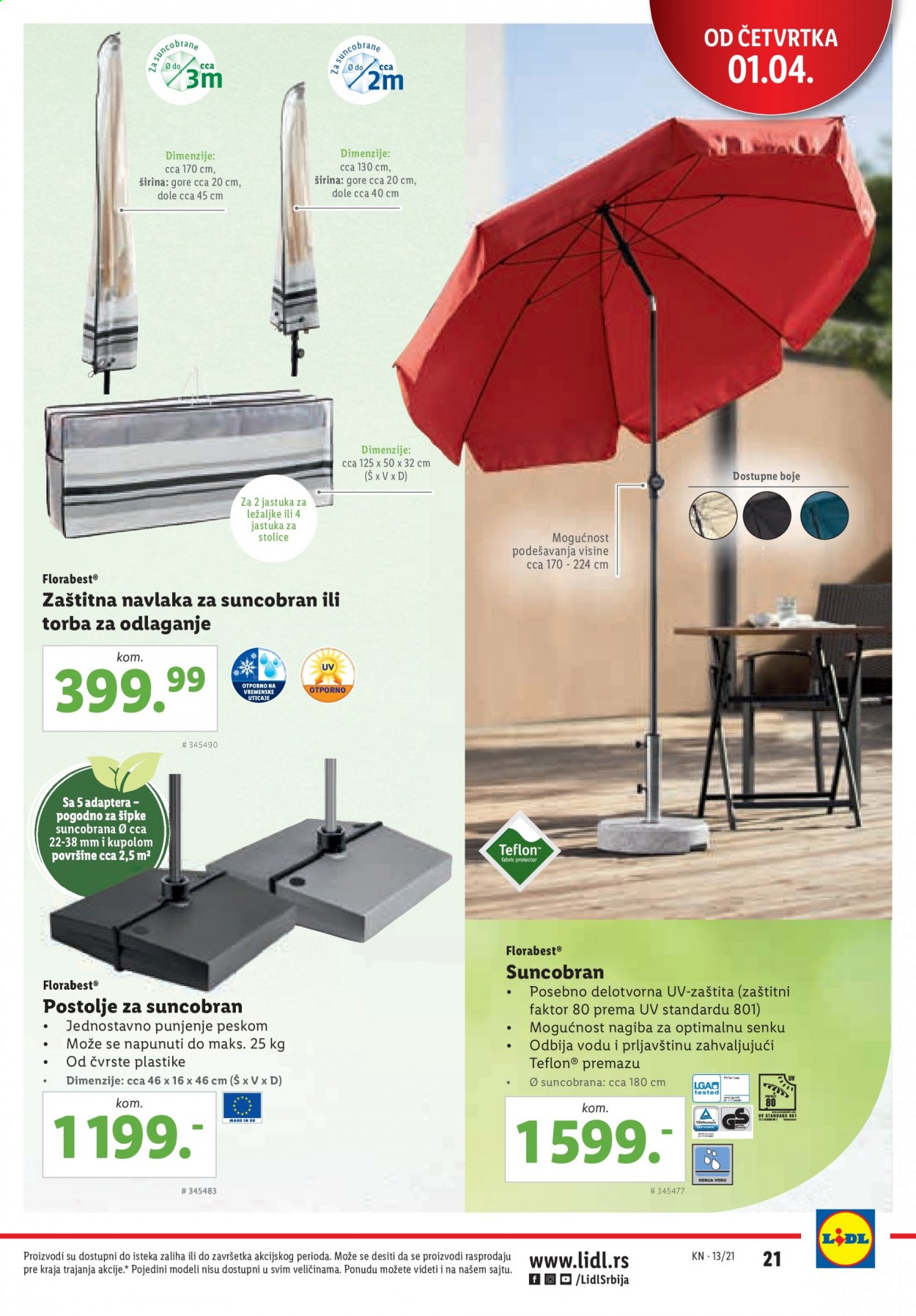 Lidl katalog - 01.04.2021 - 07.04.2021. Stranica 21