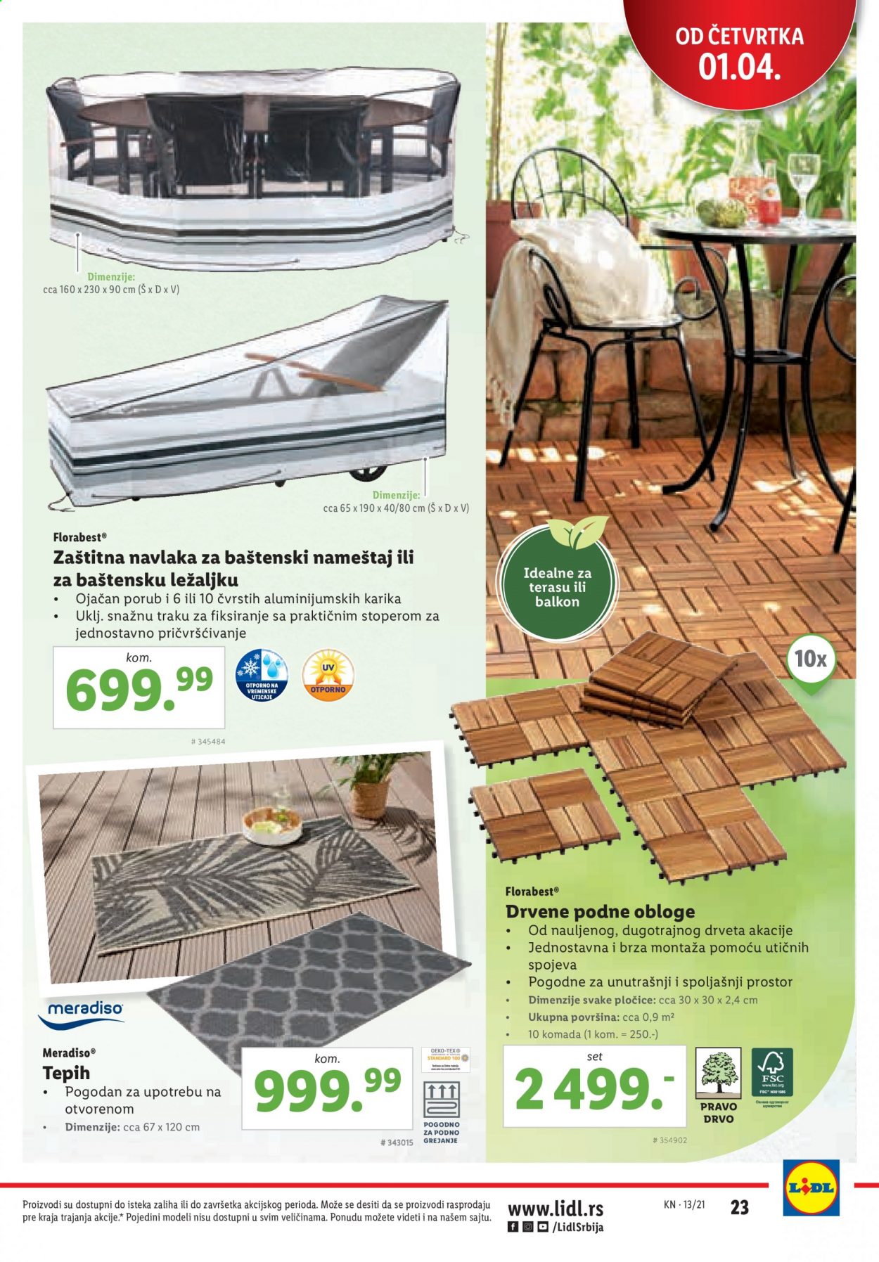 Lidl katalog - 01.04.2021 - 07.04.2021. Stranica 23