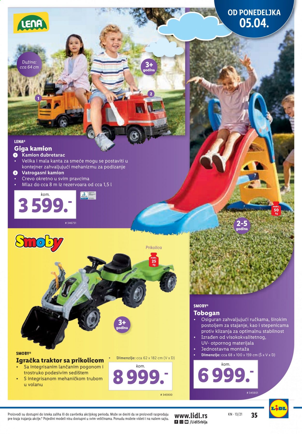 Lidl katalog - 01.04.2021 - 07.04.2021. Stranica 35