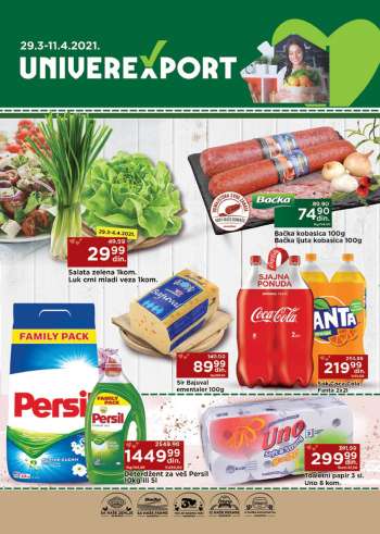 Univerexport katalog - 29.03.2021 - 11.04.2021.