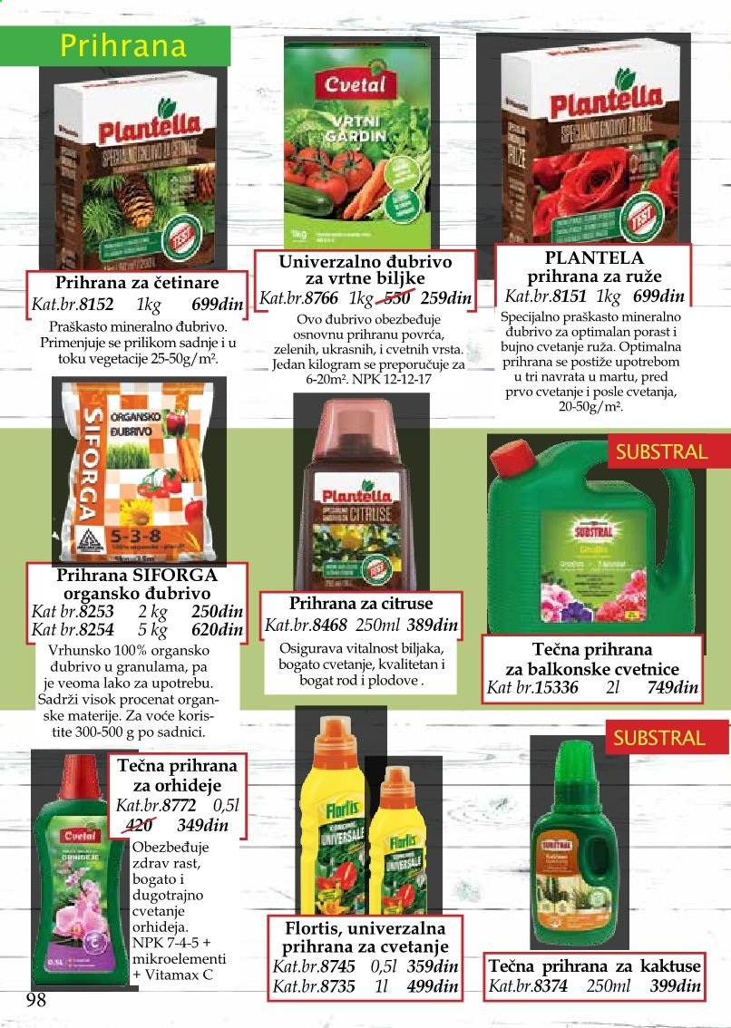 Flora Ekspres katalog. Stranica 98