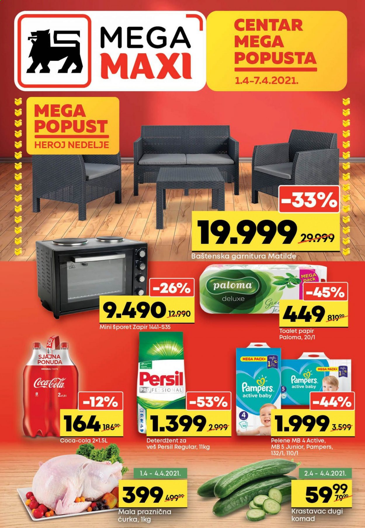 Mega Maxi katalog - 01.04.2021 - 07.04.2021. Stranica 1