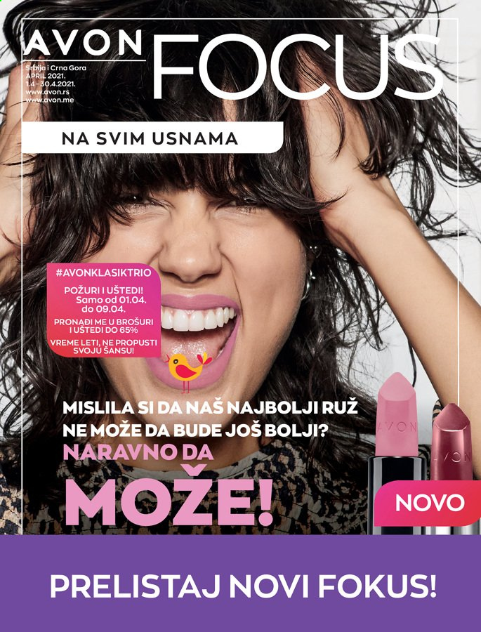 Avon katalog - 01.04.2021 - 30.04.2021. Stranica 1