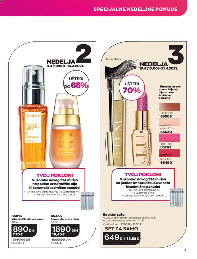 Avon katalog - 01.04.2021 - 30.04.2021. Stranica 7