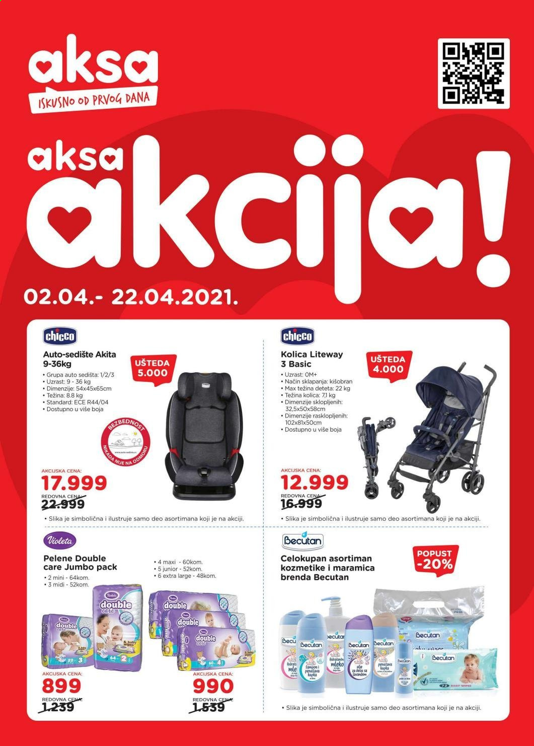 Aksa katalog - 02.04.2021 - 22.04.2021. Stranica 1