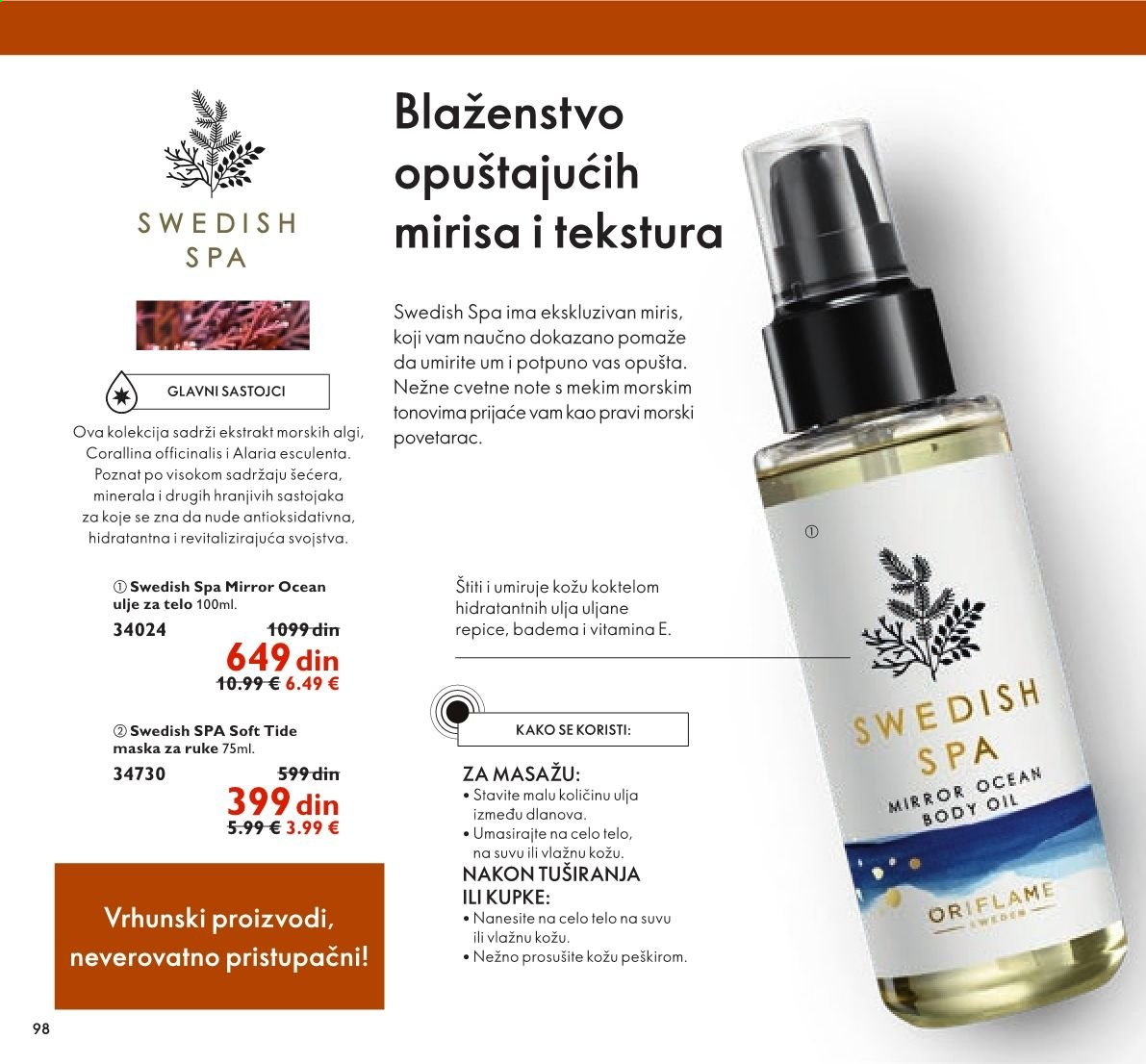 Oriflame katalog - 01.04.2021 - 30.04.2021. Stranica 98