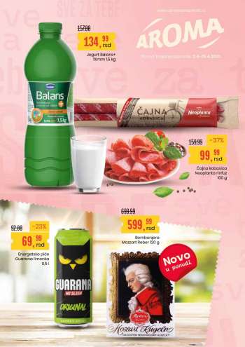 Aroma Market katalog - 02.04.2021 - 15.04.2021.