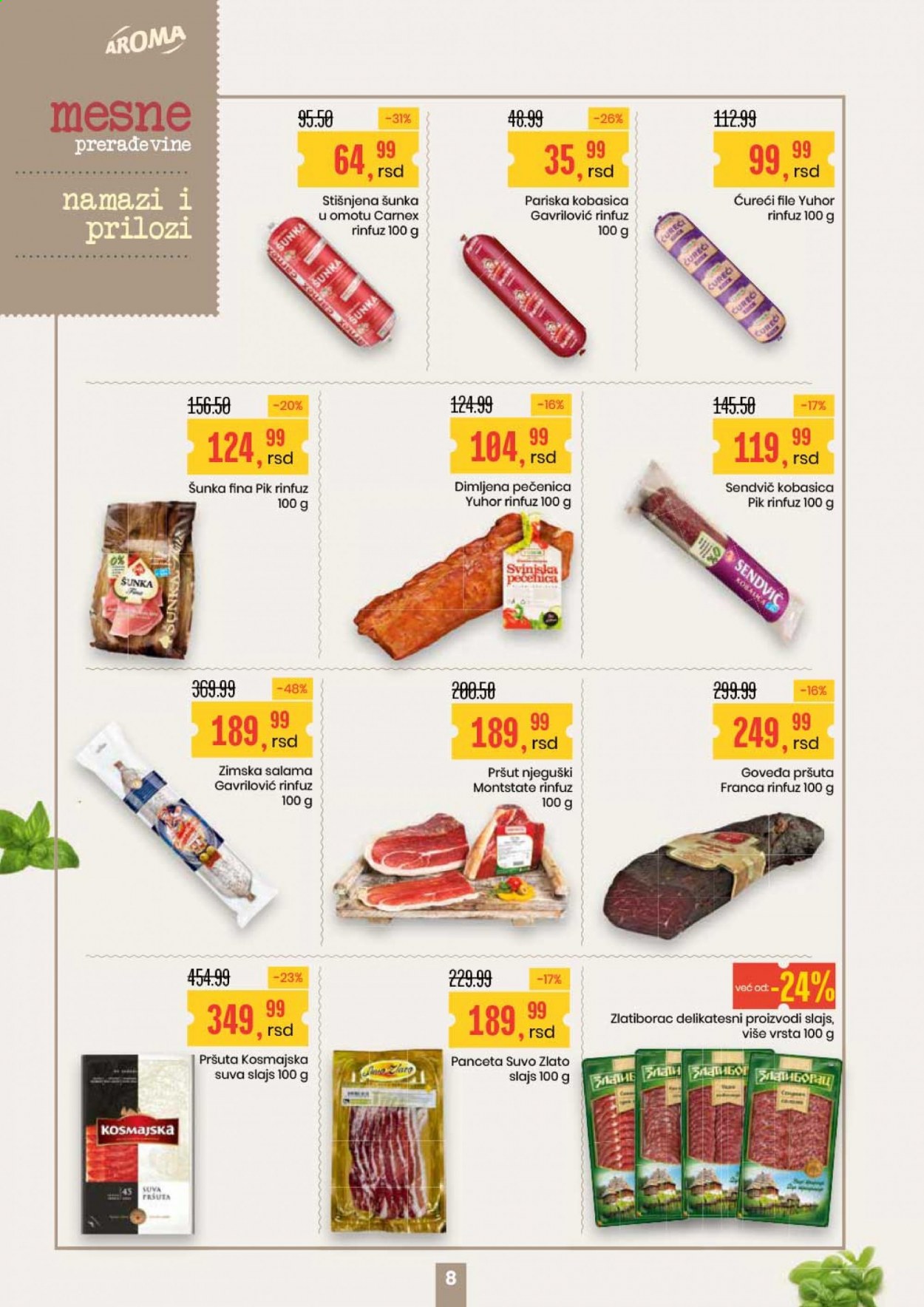 Aroma Market katalog - 02.04.2021 - 15.04.2021. Stranica 8