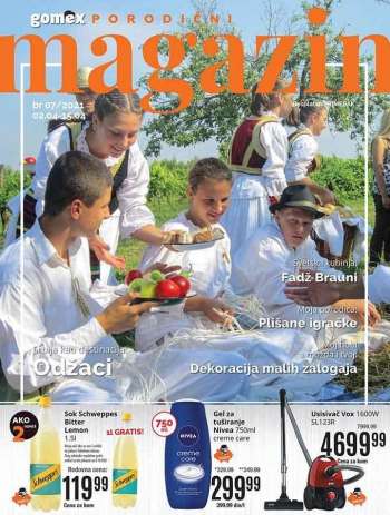Gomex katalog - 02.04.2021 - 15.04.2021.