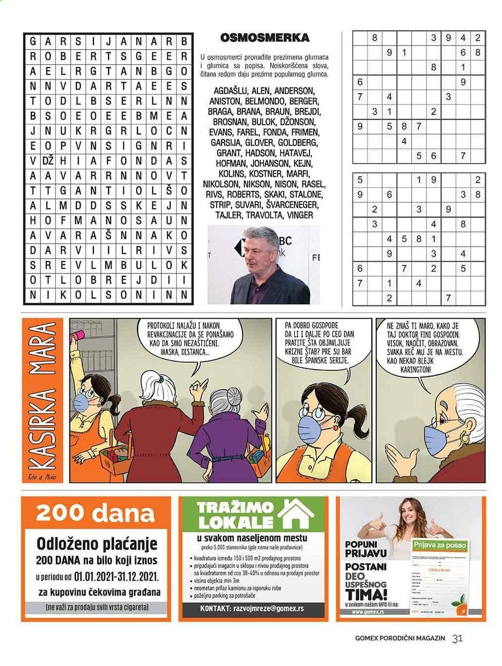 Gomex katalog - 02.04.2021 - 15.04.2021. Stranica 31
