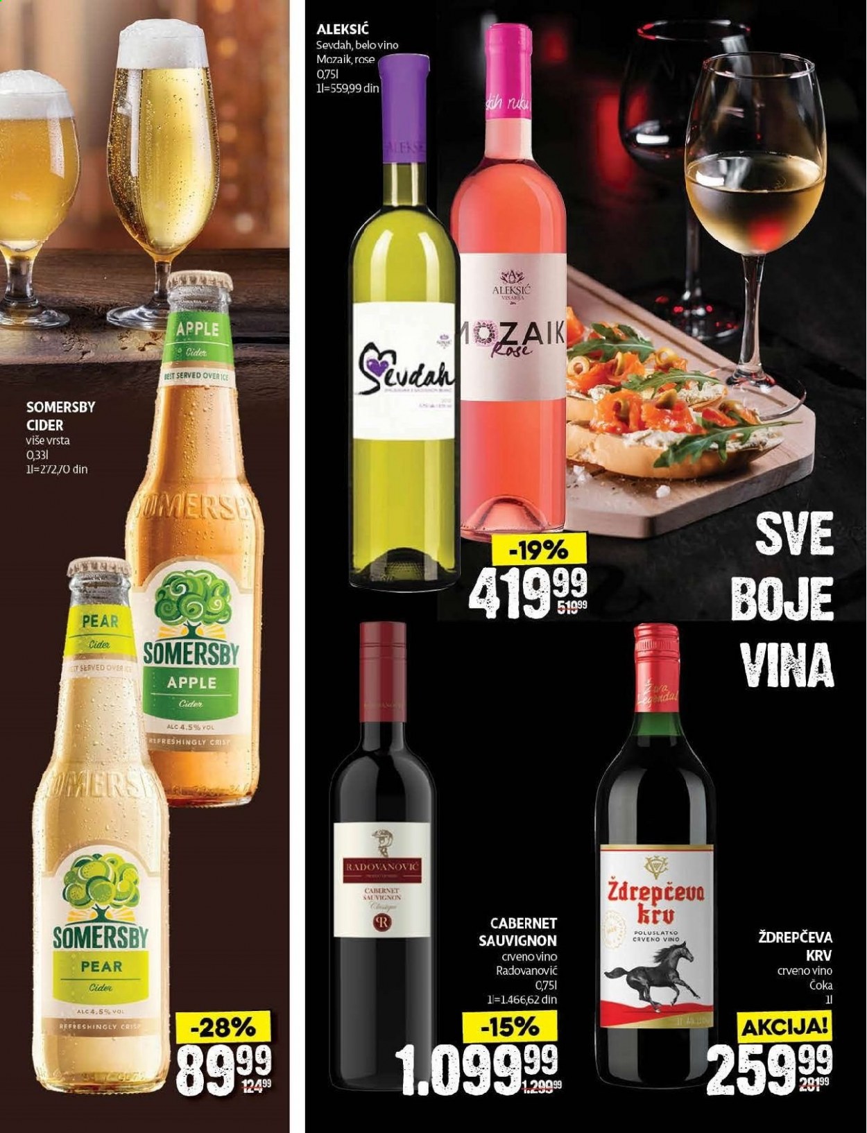 thumbnail - Idea katalog - 05.04.2021 - 18.04.2021 - Proizvodi na akciji - crveno vino, belo vino, cider, Somersby, Apple. Stranica 25.