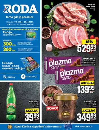 Roda katalog - 05.04.2021 - 18.04.2021.