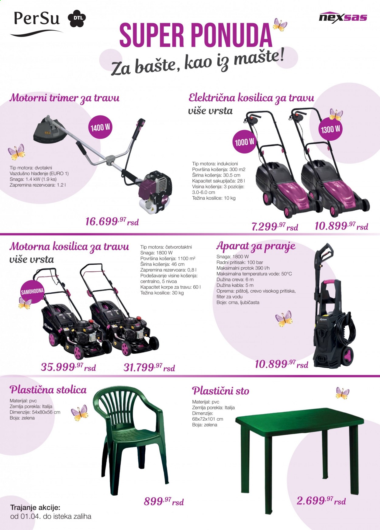 PerSu katalog. Stranica 1