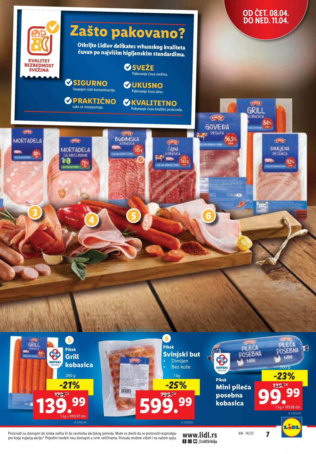 Lidl katalog - 08.04.2021 - 14.04.2021. Stranica 7