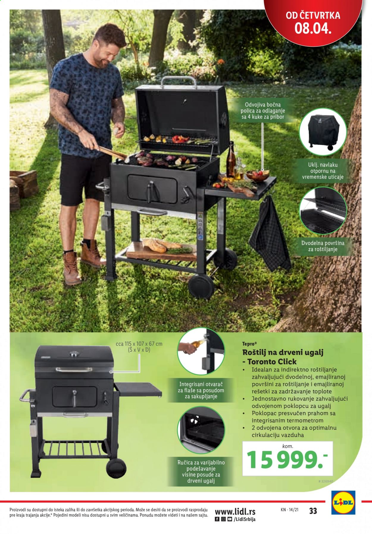 Lidl katalog - 08.04.2021 - 14.04.2021. Stranica 33