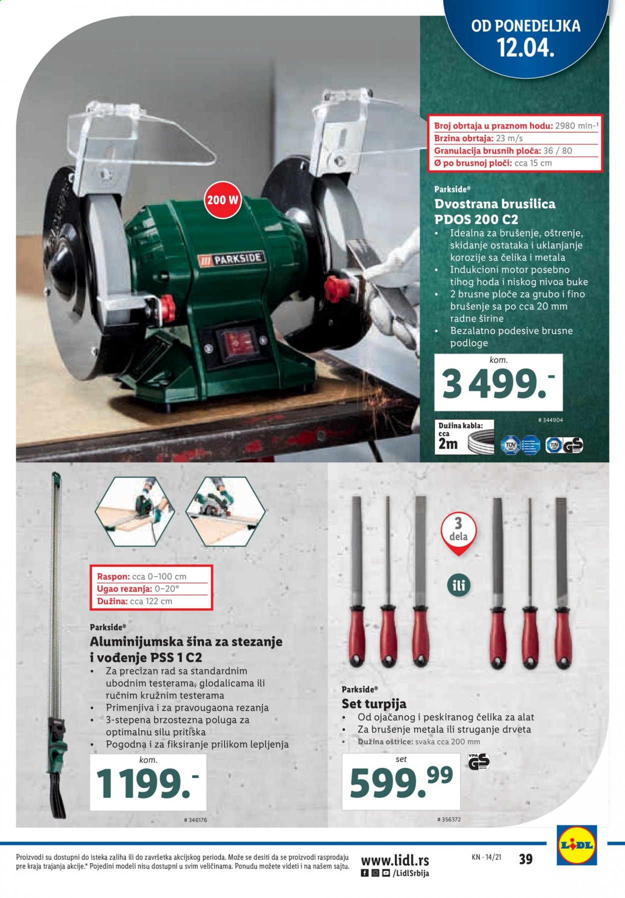 Lidl katalog - 08.04.2021 - 14.04.2021. Stranica 39