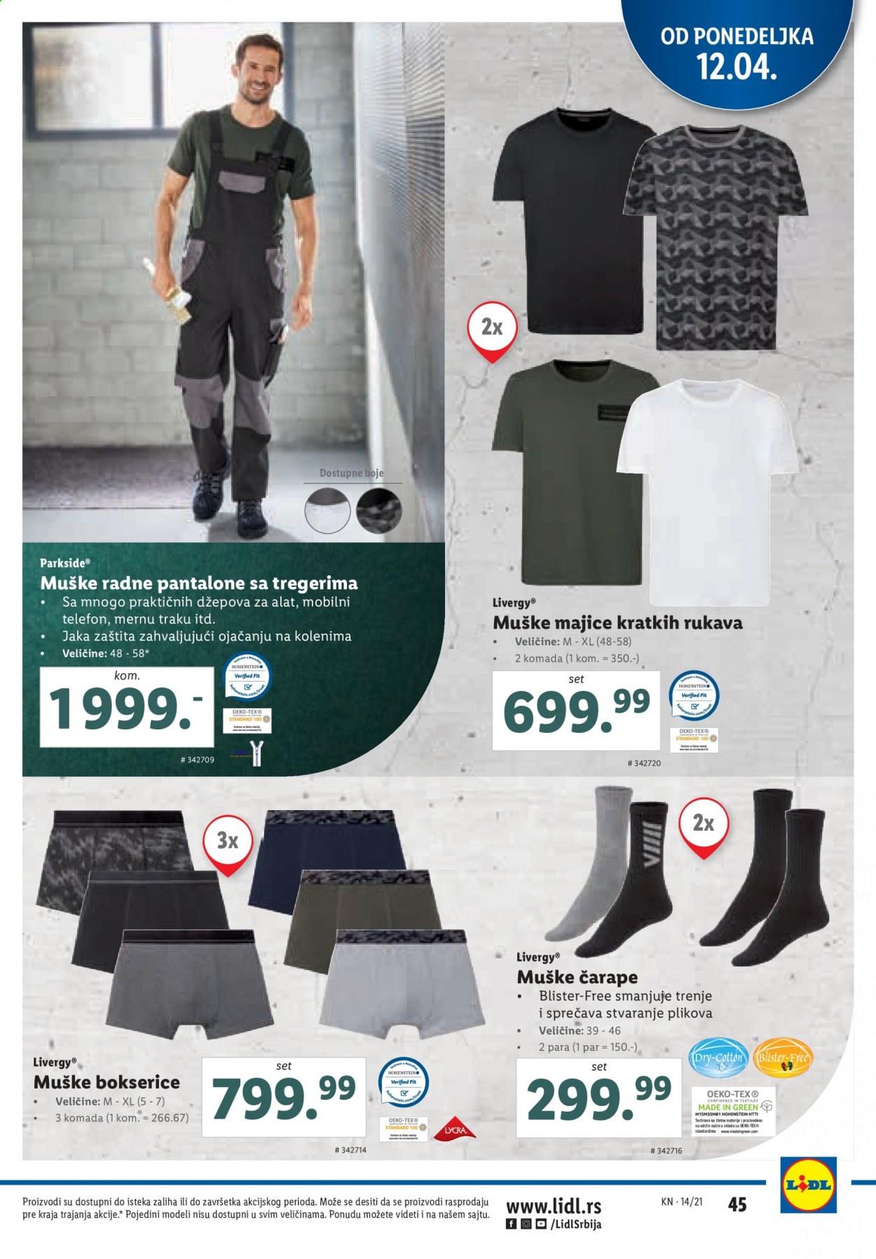 Lidl katalog - 08.04.2021 - 14.04.2021. Stranica 45