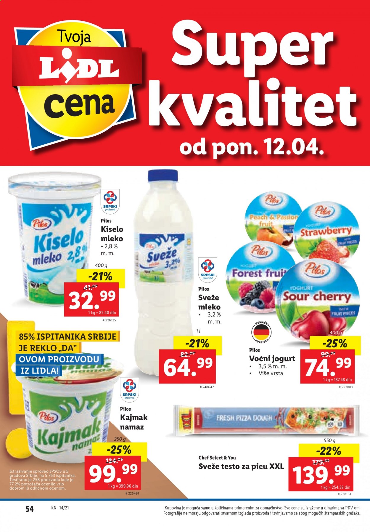 Lidl katalog - 08.04.2021 - 14.04.2021. Stranica 54