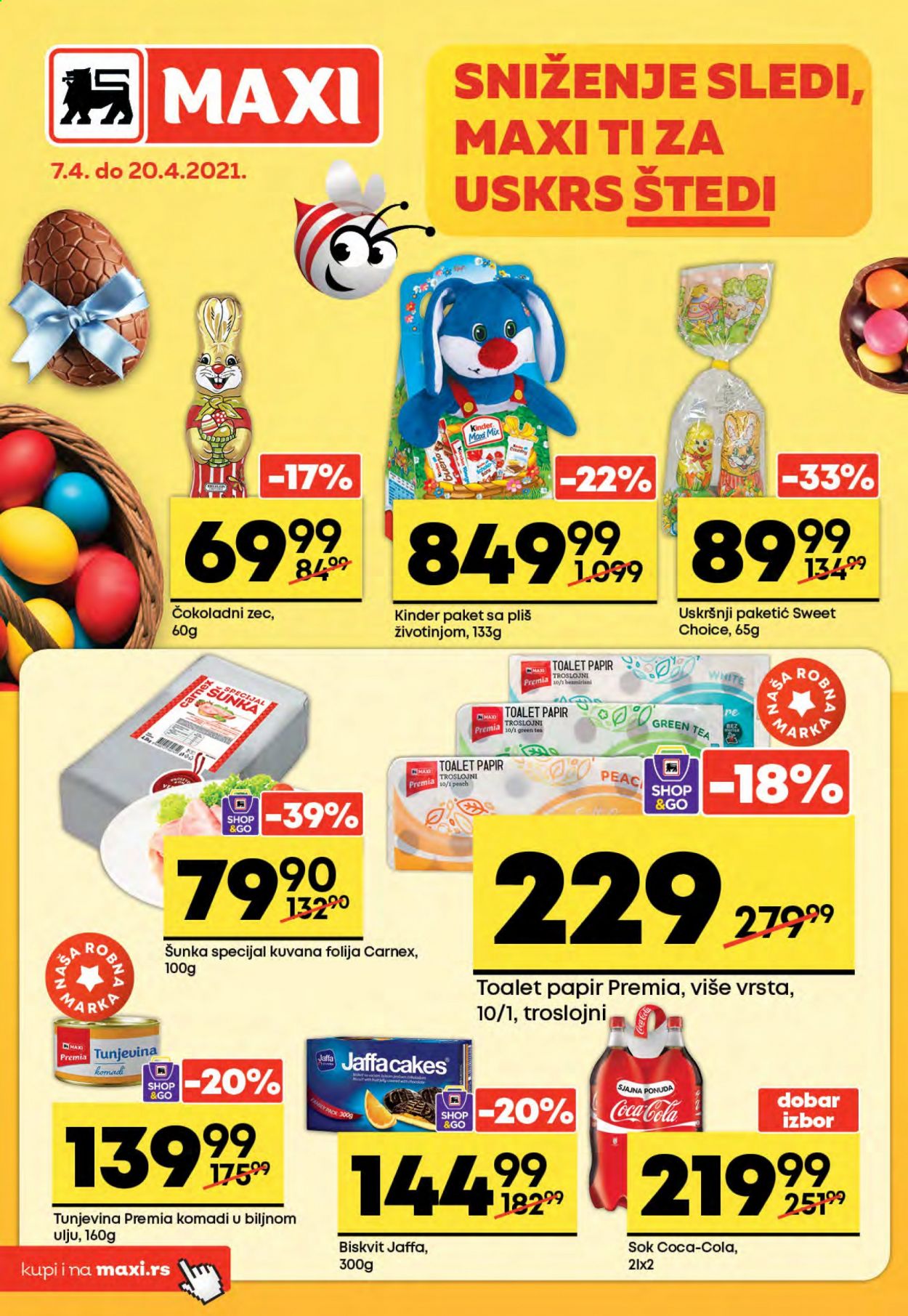Maxi katalog - 07.04.2021 - 20.04.2021. Stranica 1