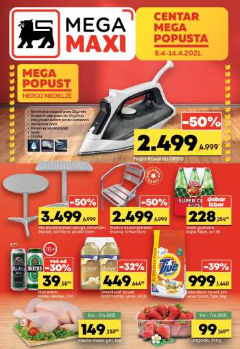 Mega Maxi katalog - 08.04.2021 - 14.04.2021.