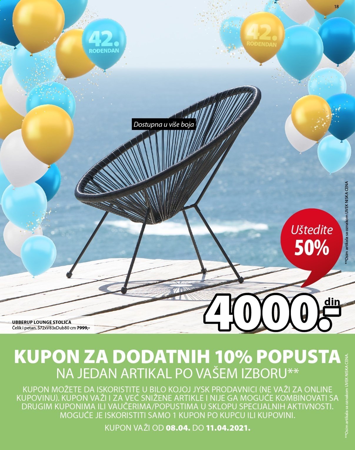 JYSK katalog - 08.04.2021 - 21.04.2021. Stranica 19