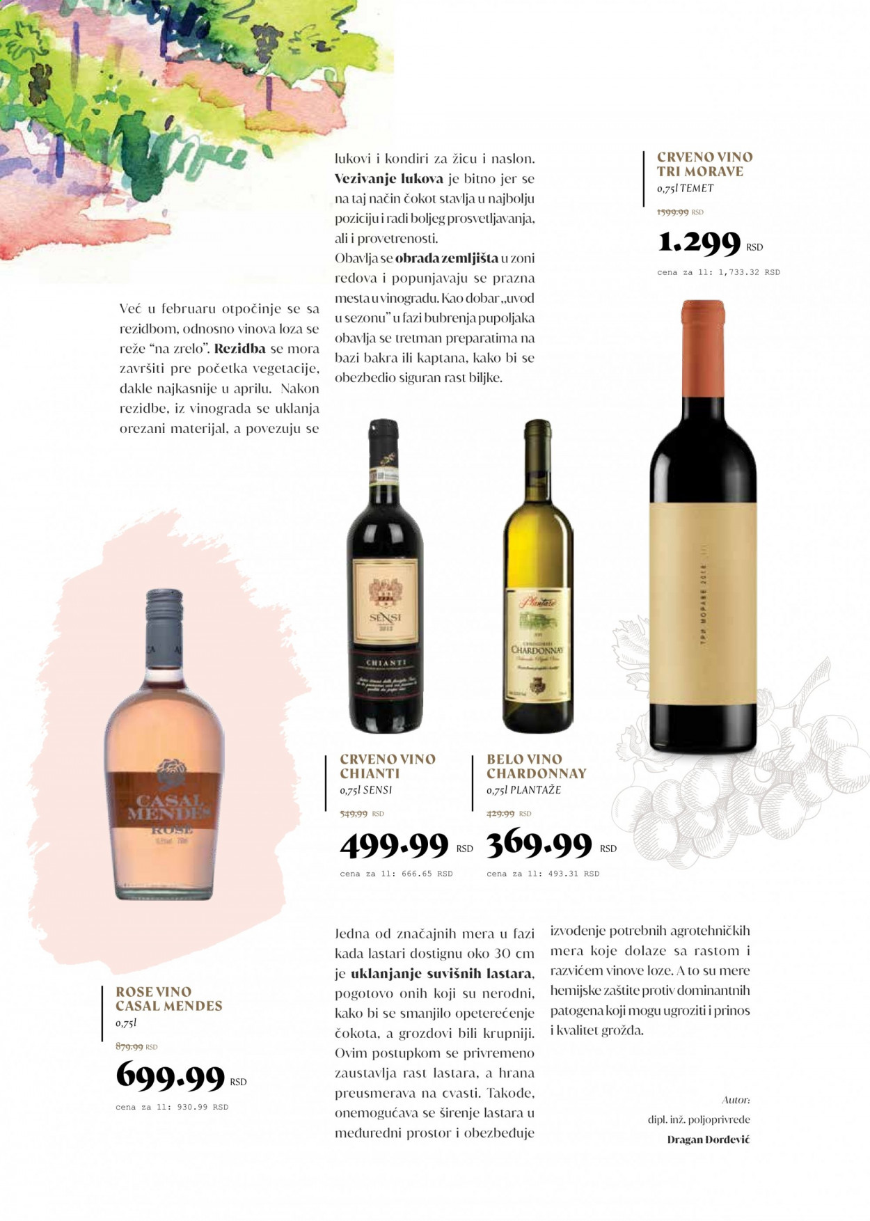 thumbnail - Idea katalog - 09.04.2021 - 09.05.2021 - Proizvodi na akciji - crveno vino, Chardonnay, roze vino, belo vino, vino. Stranica 5.