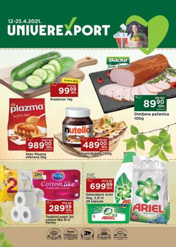 Univerexport katalog - 12.04.2021 - 25.04.2021.