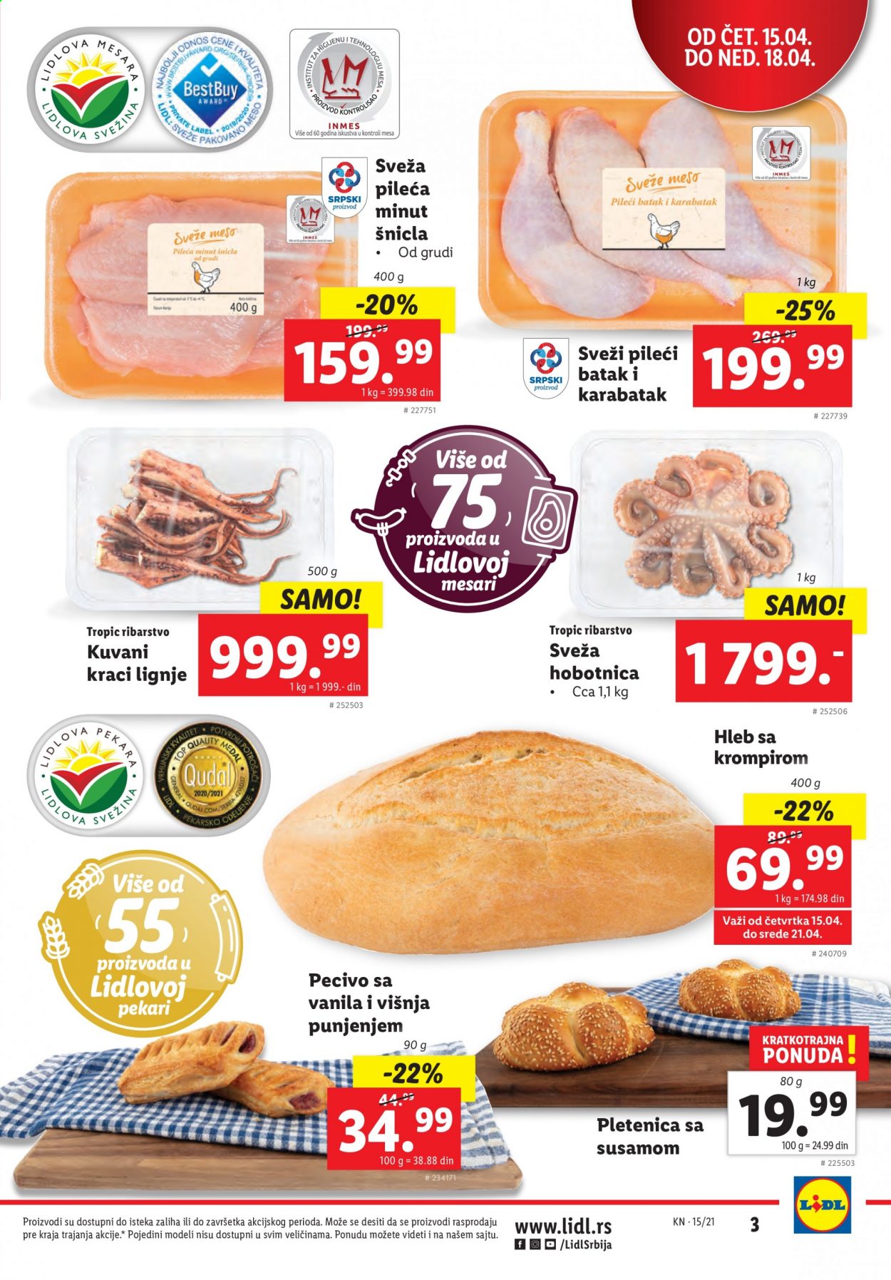 Lidl katalog - 15.04.2021 - 21.04.2021. Stranica 3