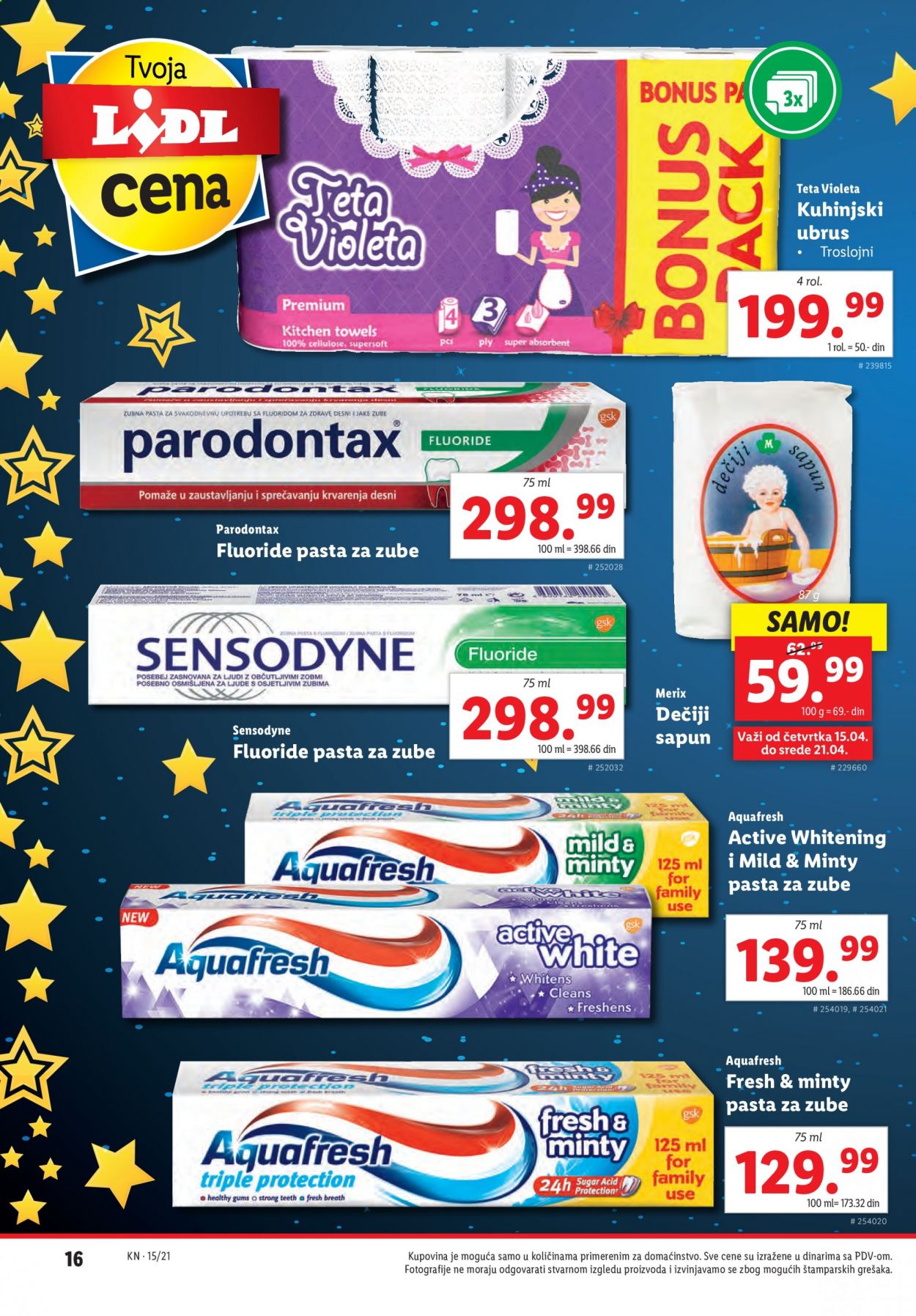 Lidl katalog - 15.04.2021 - 21.04.2021. Stranica 16
