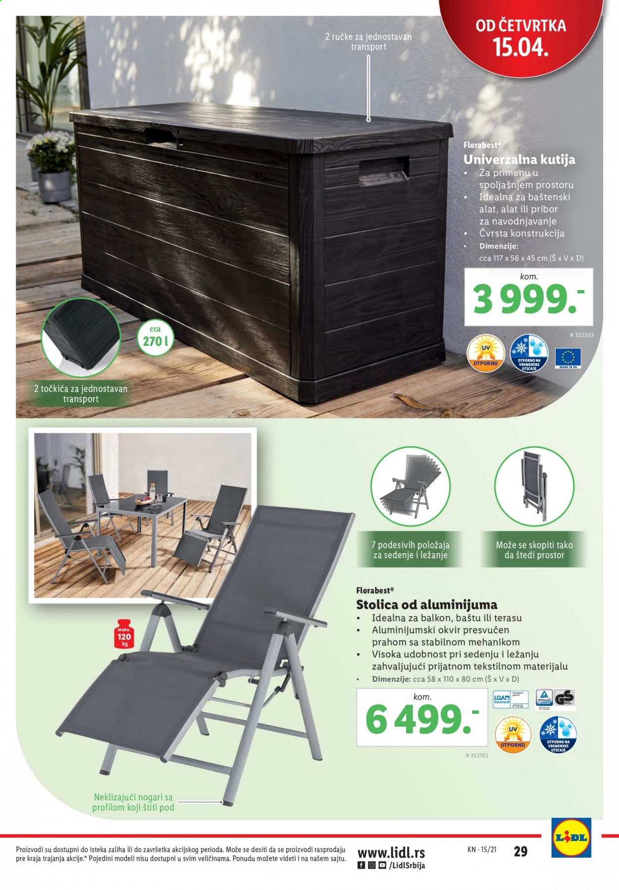 Lidl katalog - 15.04.2021 - 21.04.2021. Stranica 29