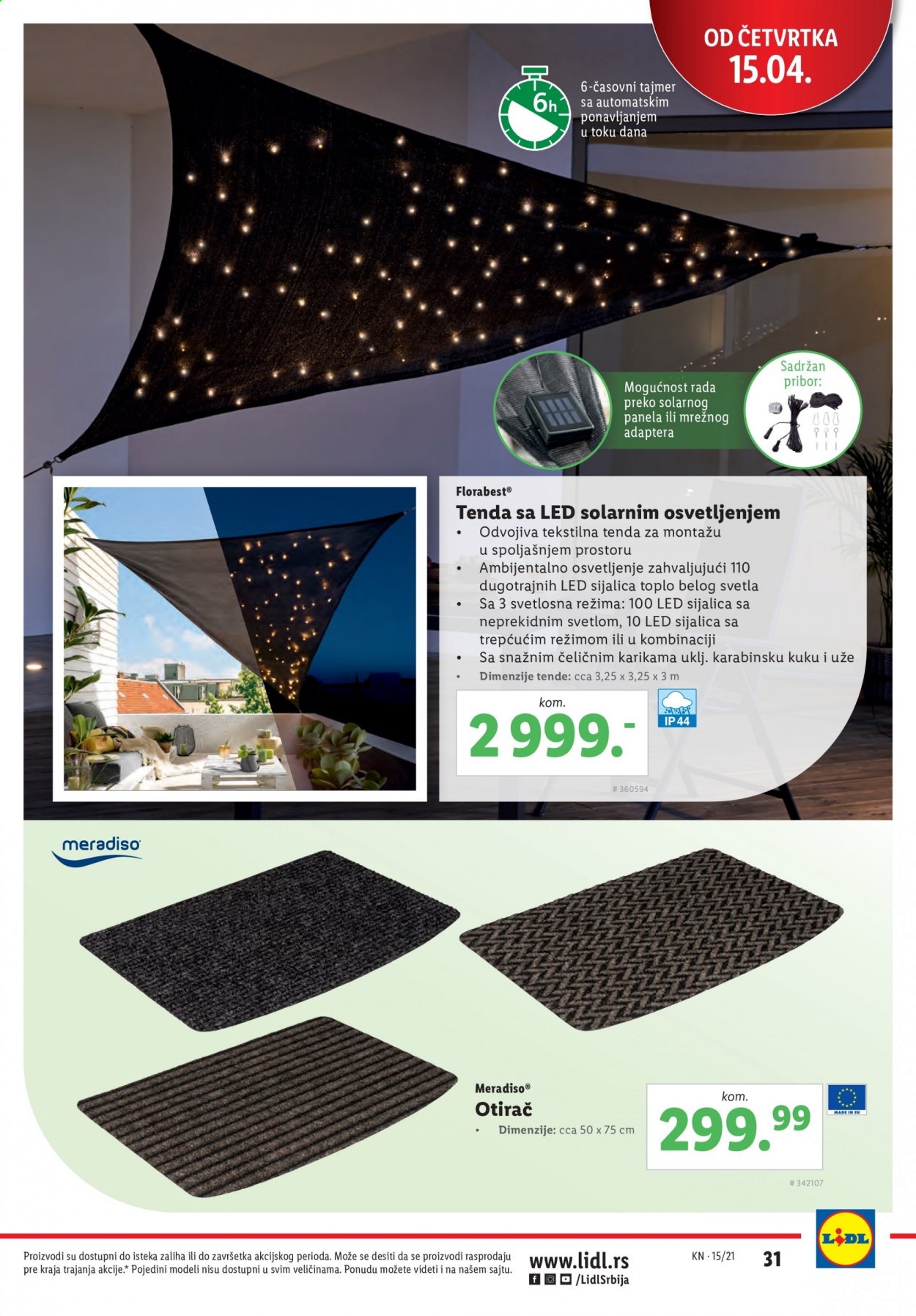 Lidl katalog - 15.04.2021 - 21.04.2021. Stranica 31