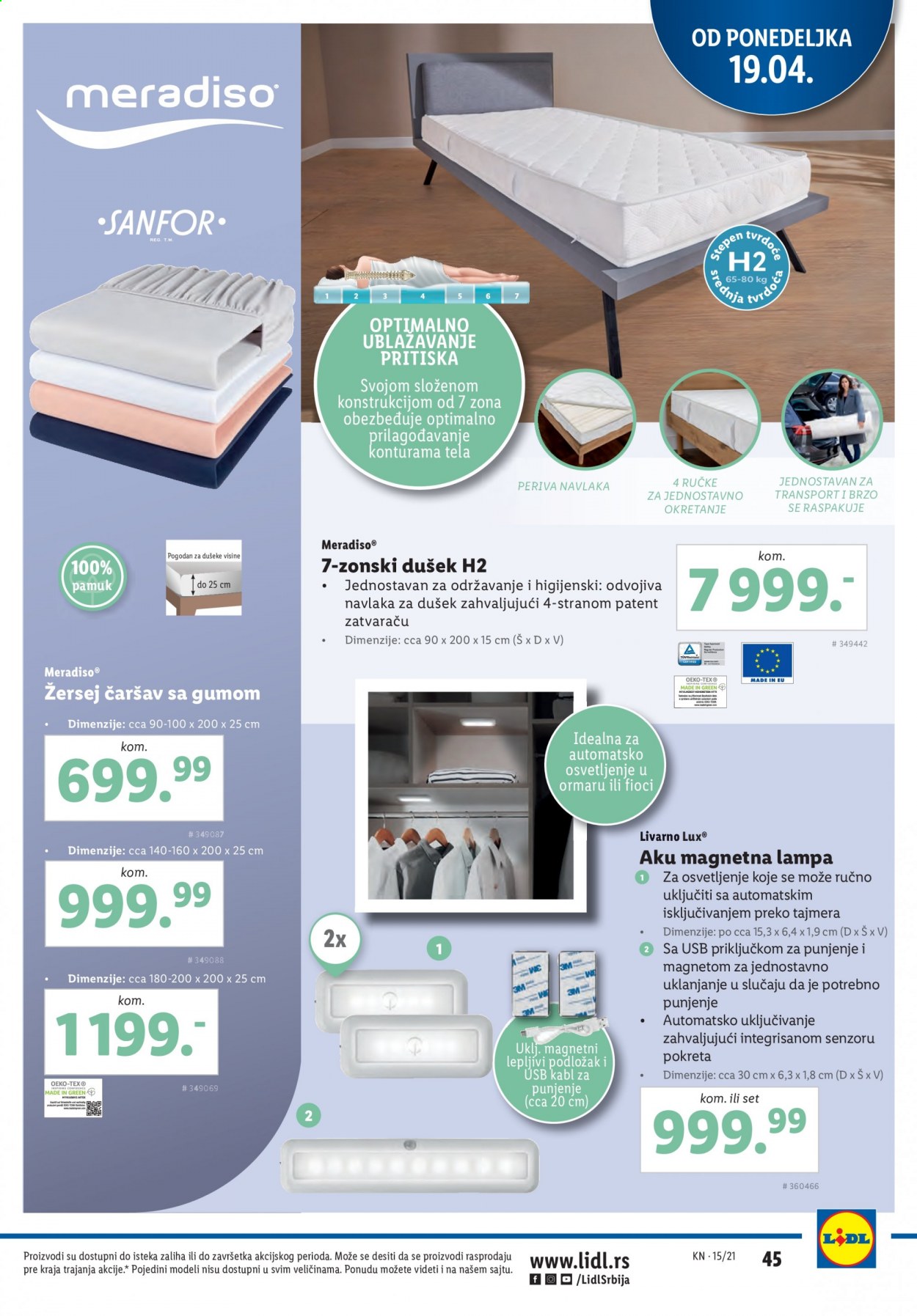 Lidl katalog - 15.04.2021 - 21.04.2021. Stranica 45