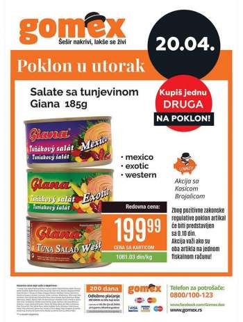 Gomex katalog - 20.04.2021 - 20.04.2021.