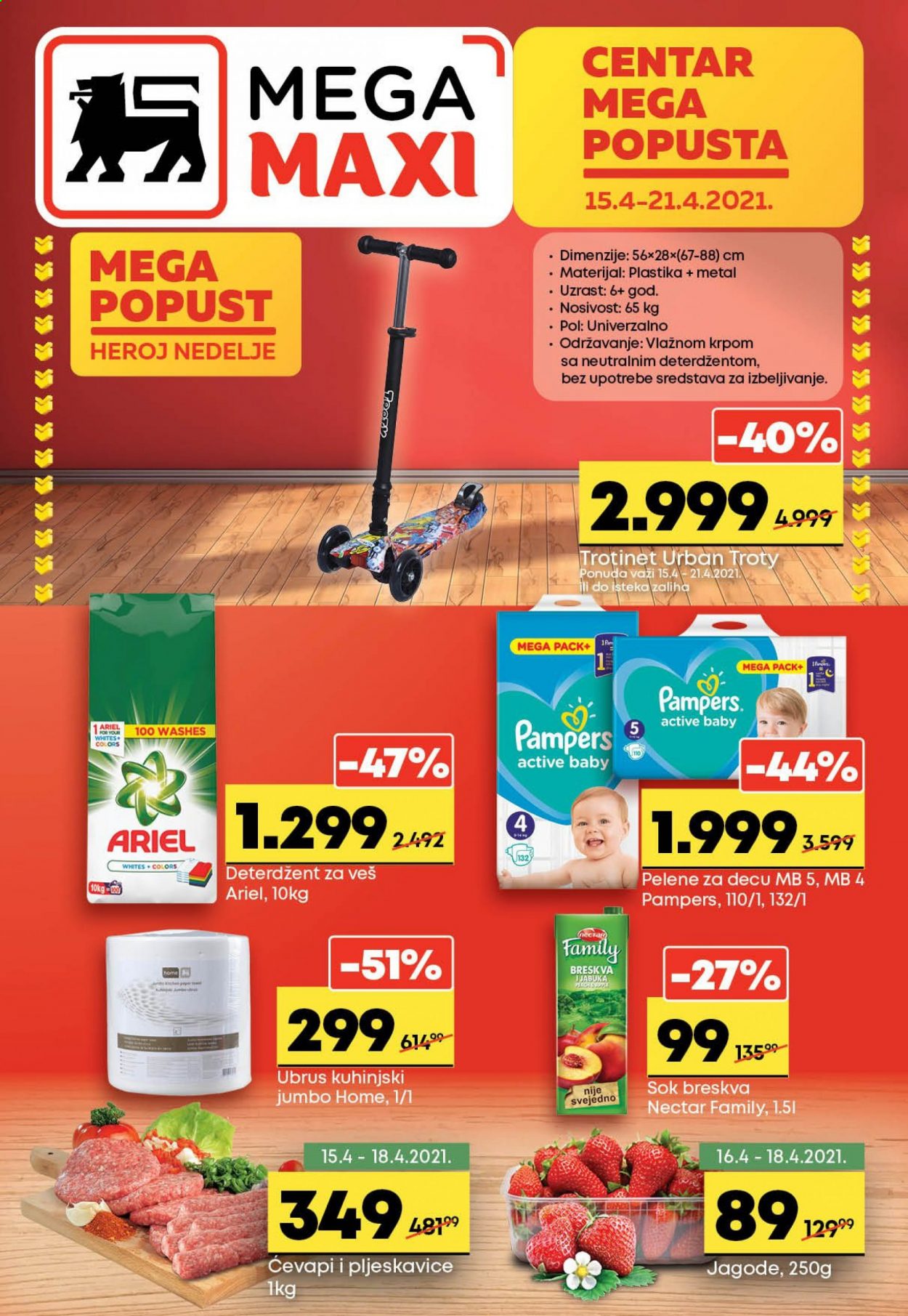 Mega Maxi katalog - 15.04.2021 - 21.04.2021. Stranica 1
