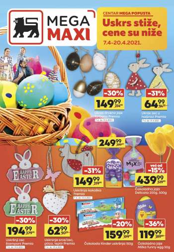 Mega Maxi katalog - 07.04.2021 - 20.04.2021.