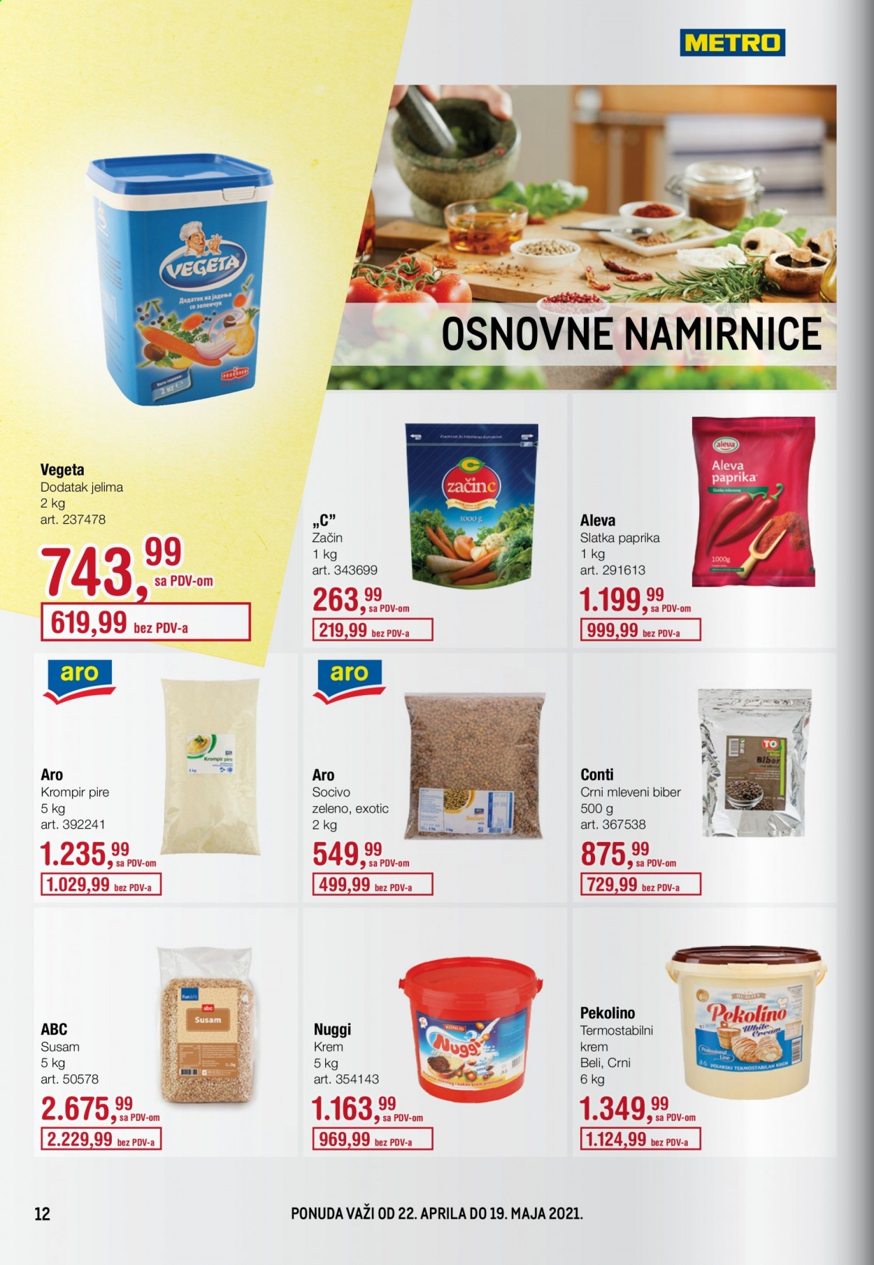 Metro katalog - 22.04.2021 - 19.05.2021. Stranica 12