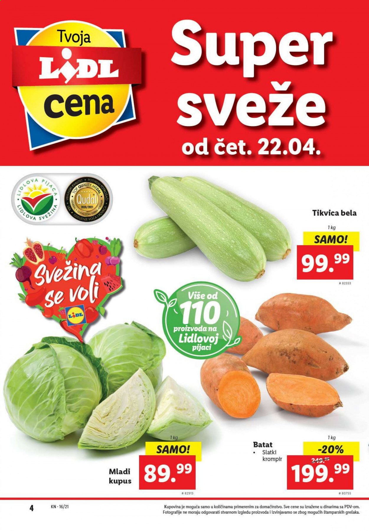 Lidl katalog - 22.04.2021 - 28.04.2021. Stranica 4