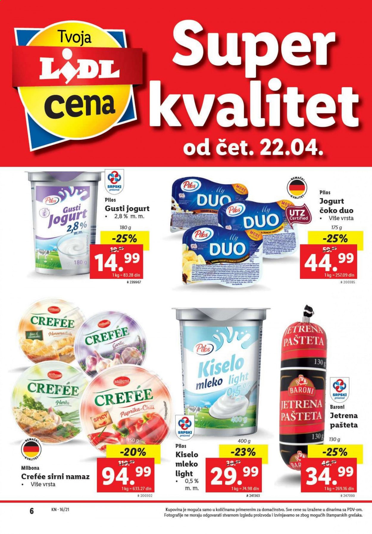 Lidl katalog - 22.04.2021 - 28.04.2021. Stranica 6