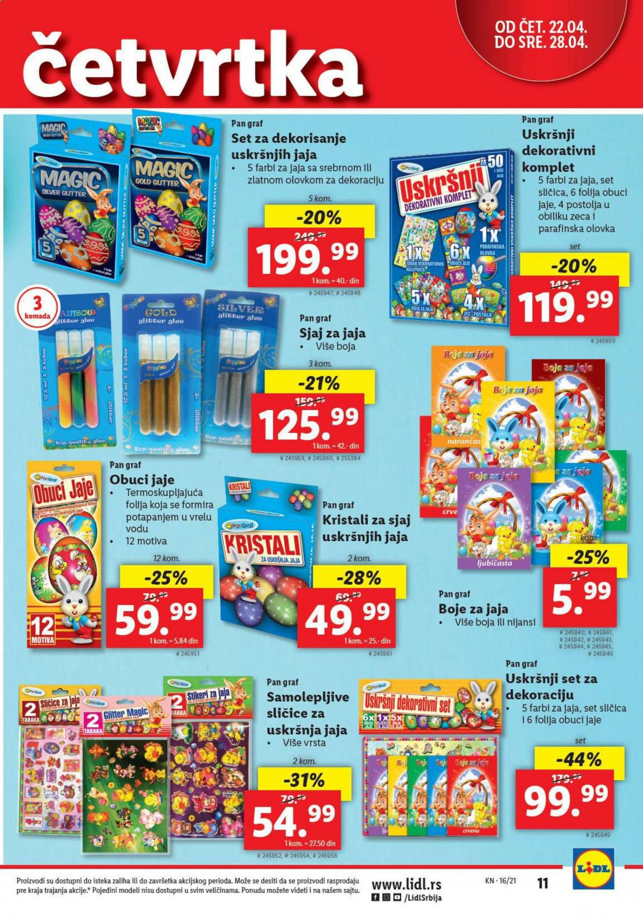 Lidl katalog - 22.04.2021 - 28.04.2021. Stranica 11