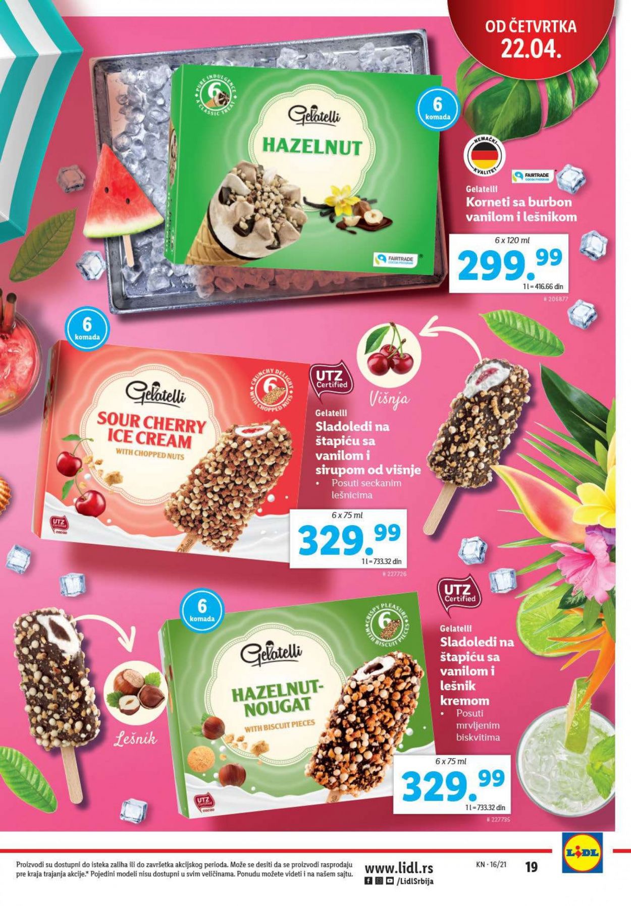 Lidl katalog - 22.04.2021 - 28.04.2021. Stranica 19