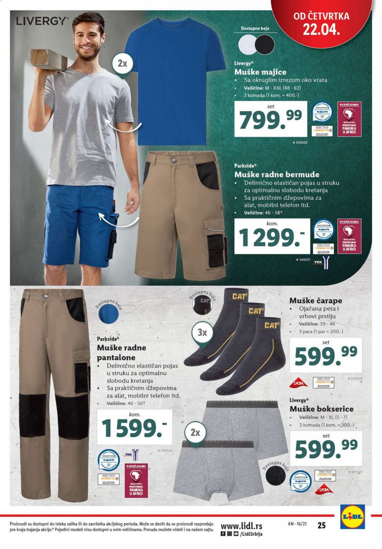 Lidl katalog - 22.04.2021 - 28.04.2021. Stranica 25