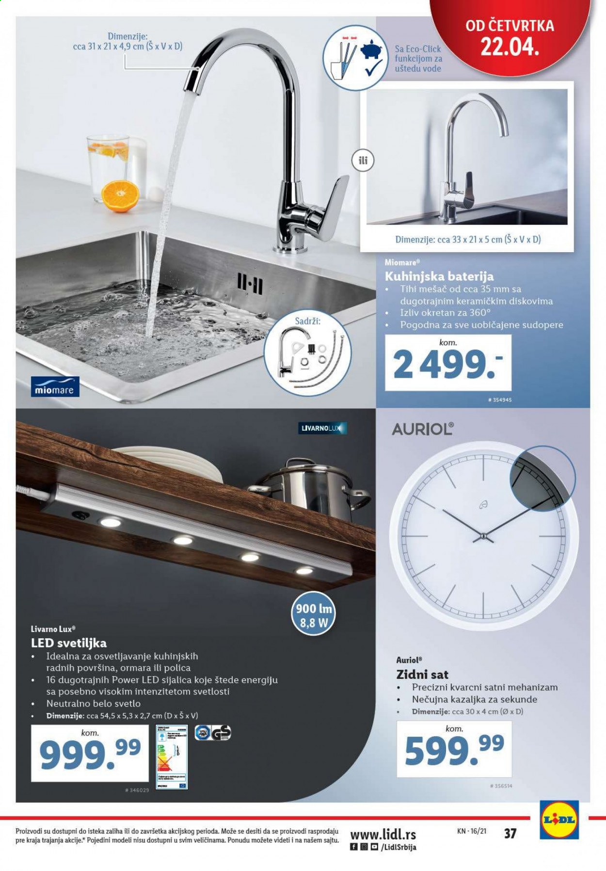Lidl katalog - 22.04.2021 - 28.04.2021. Stranica 37