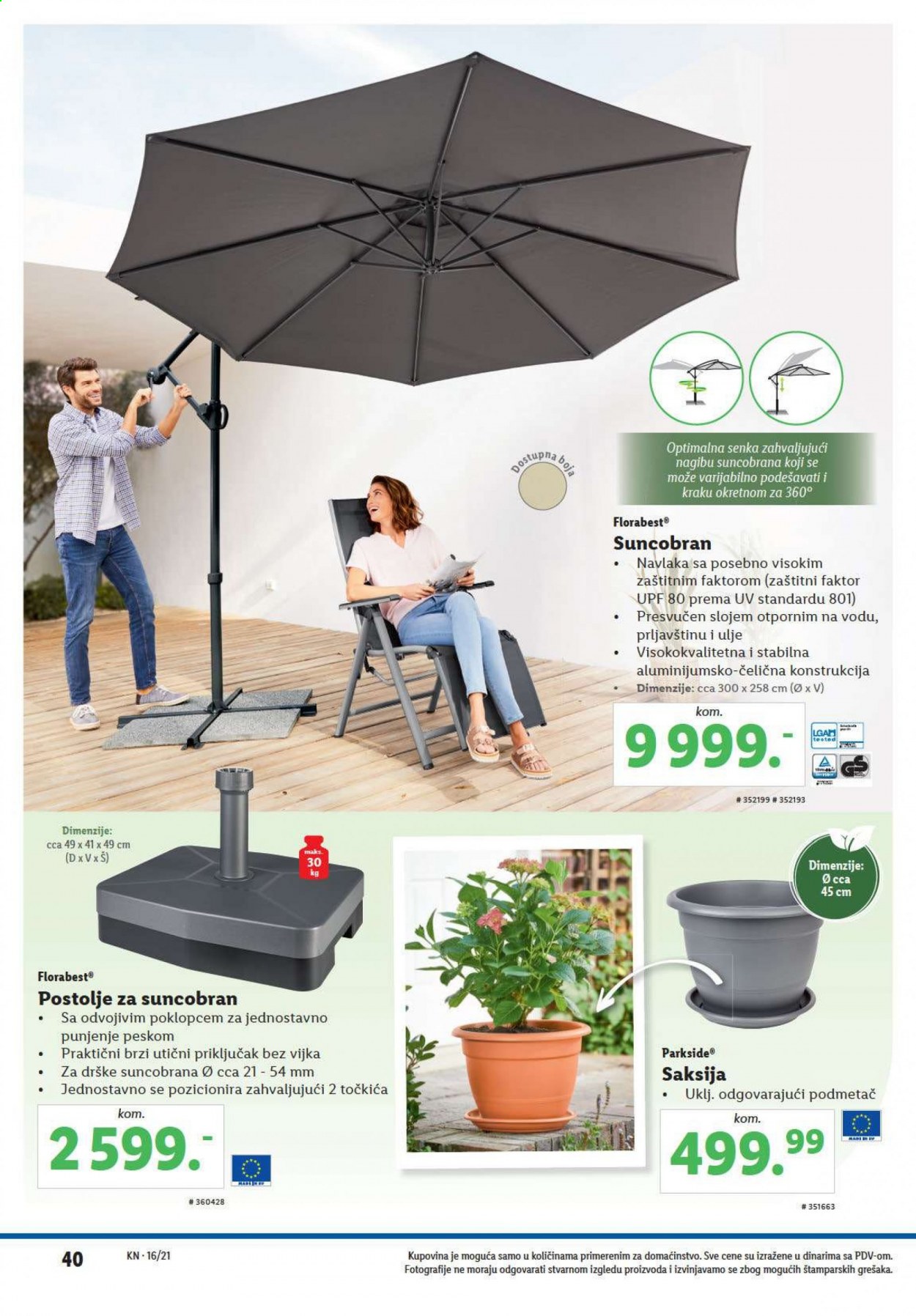 Lidl katalog - 22.04.2021 - 28.04.2021. Stranica 40