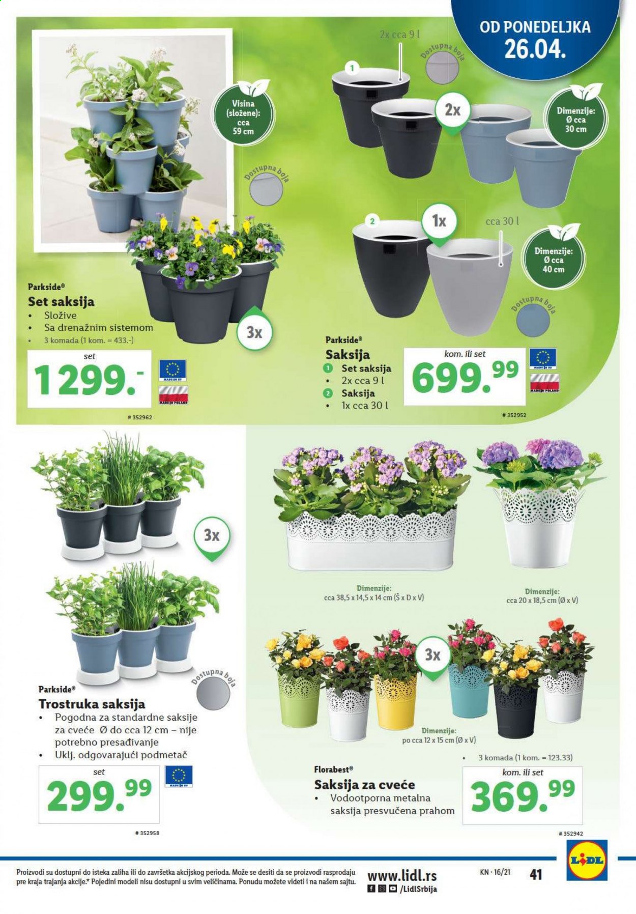 Lidl katalog - 22.04.2021 - 28.04.2021. Stranica 41