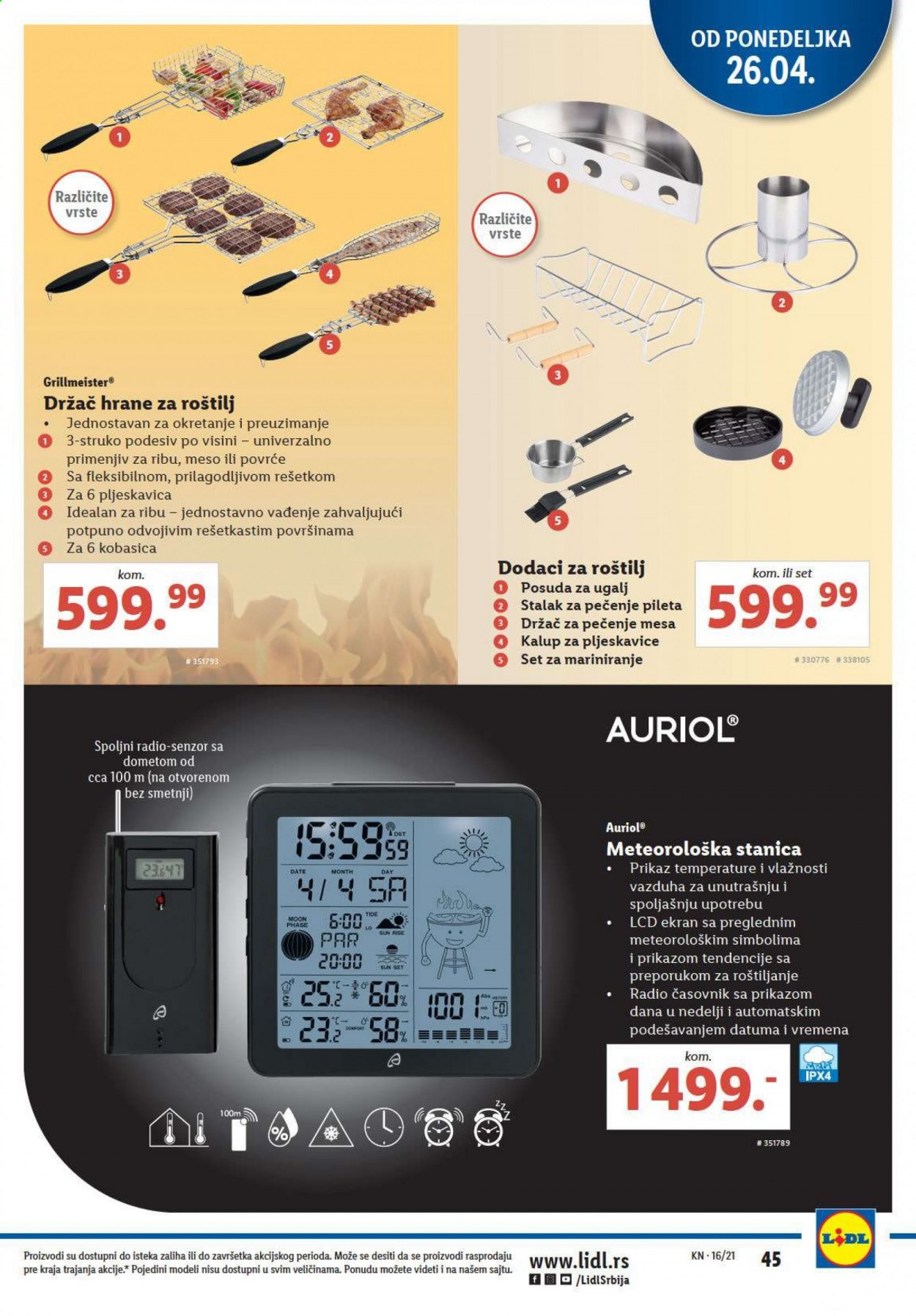 Lidl katalog - 22.04.2021 - 28.04.2021. Stranica 45