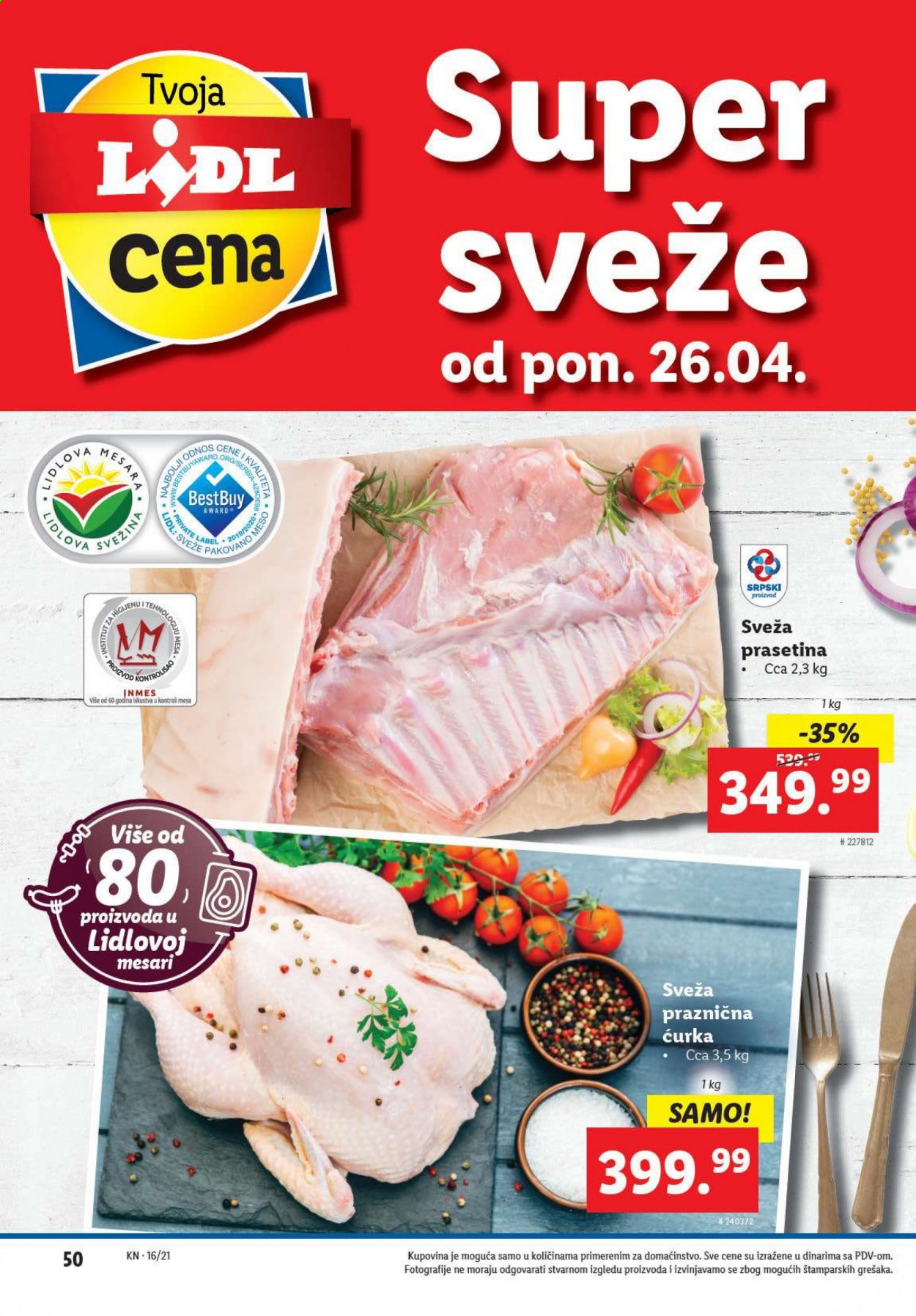 Lidl katalog - 22.04.2021 - 28.04.2021. Stranica 50