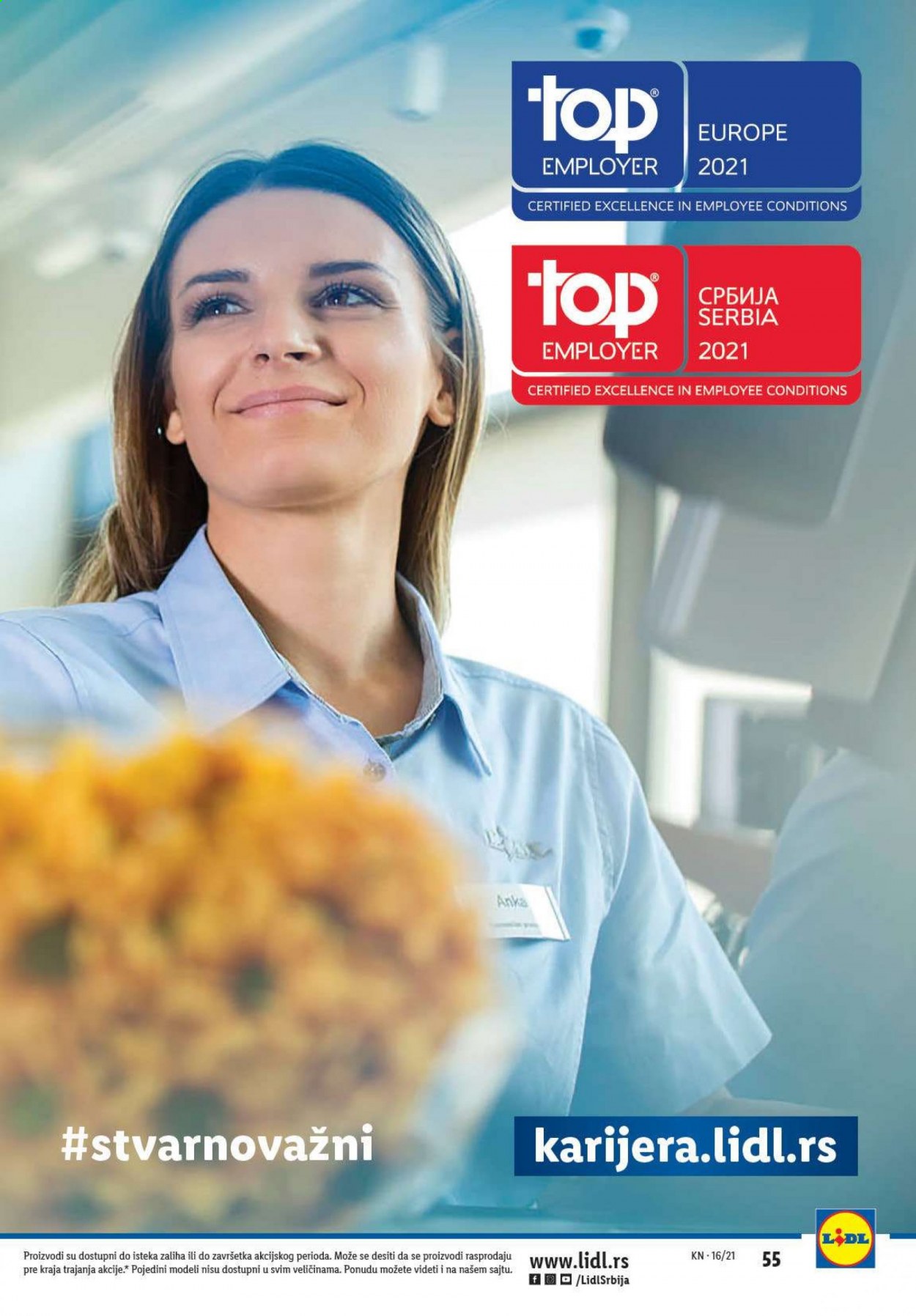 Lidl katalog - 22.04.2021 - 28.04.2021. Stranica 55