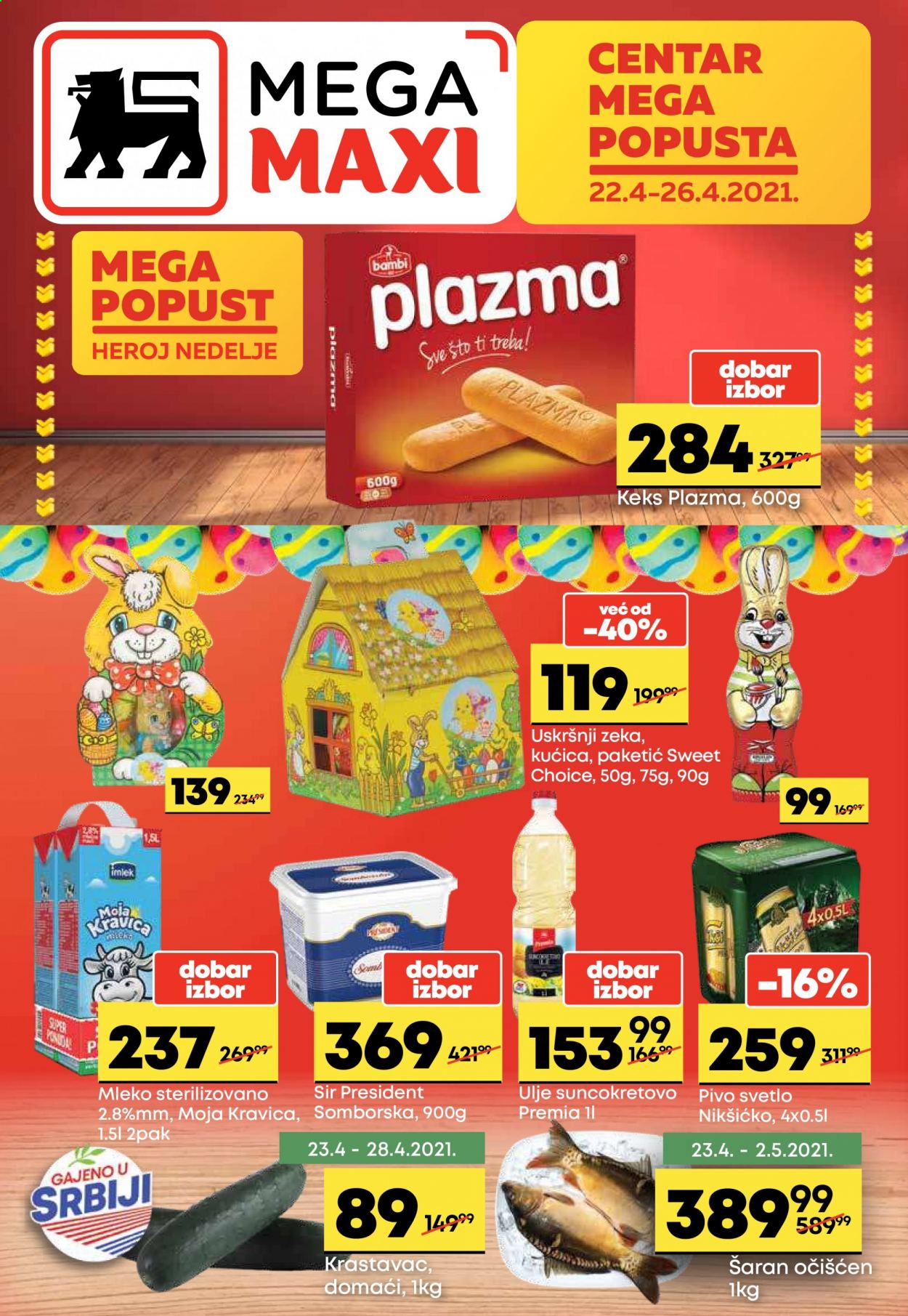 Mega Maxi katalog - 22.04.2021 - 26.04.2021. Stranica 1